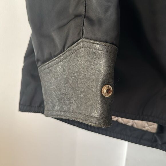 Joslyn Clarke moto jacket with Leather Accents - M - Picture 5 of 8